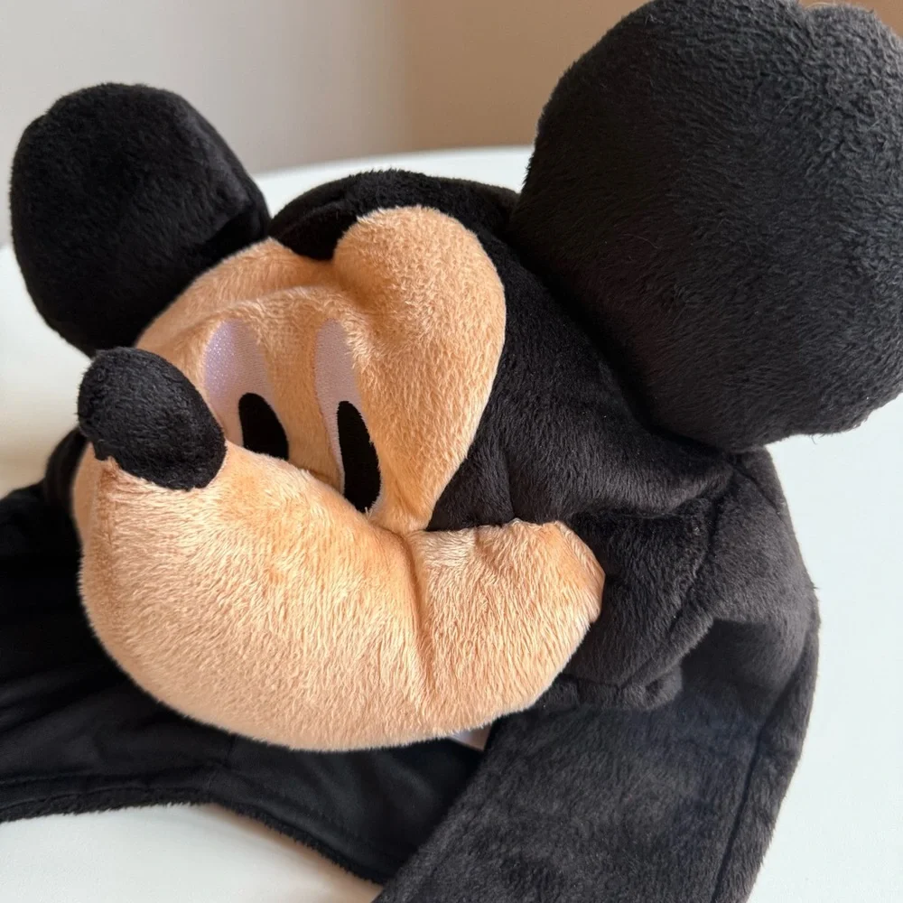 Disney Black and Tan Plush Character Hat Headwear 3T-4T Costume